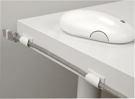 CTCLIPSAW - Cable Tidy Clips White 6 Pack