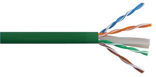 PP01223 - Green Cat6 Network Cable Unshielded 305m