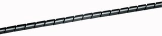 SBPE1.5 BK K30MT - Spiral Cable Wrap 1.5mm x 30m - Black