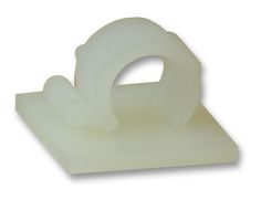 RA9 (50 PACK) - Self-adhesive Cable Clip Natural 9mm 50 Pack