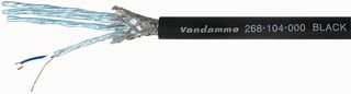 268-104-000 - Black Series Tour Grade 4 Pair Multicore Analogue Audio Cable, Per Metre