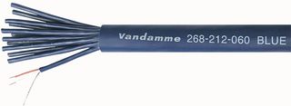 268-212-060 - Blue Series Studio Grade 12 Pair Multicore Analogue Pre-Jacketed Cable, Per Metre