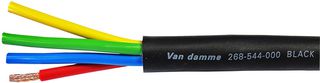 268-544-000 - Black Series Tour Grade Speaker Cable 4x 4mm Multicore, Per Metre