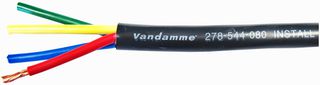 278-544-080 - Ecoflex Install Grade Speaker Cable LSZH 4 x 4mm Multicore, Per Metre