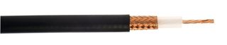 490005-BLK-100 - RG213-U 50 Ohm Coaxial Cable PVC Black 100m Reel