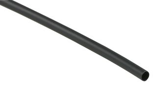 SHRSFR-135G(1.5BLK)10M - 1.5mm Heat Shrink Sleeve Black 2:1 Thin Wall - 10m