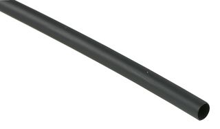 SHRSFR-135G(3.50 BLK)10M - 3.5mm Heat Shrink Sleeve Black 2:1 Thin Wall - 10m