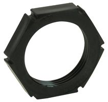 10061782 - EMUG 20 Locknuts, Polyamide M20 Black 10 Pack