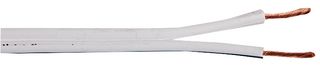 PP01389 - 42 x 0.2mm Figure 8 Speaker Cable White 100m Reel