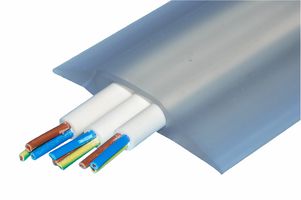 CRYC9 - Crystal Cable Protector 30 x 10mm Hole Clear 9m