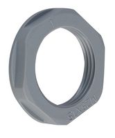 APLNM25GRY - M25 Nylon Lock Nut, Grey, Pack of 10