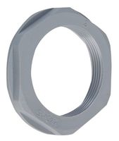 APLNM63GRY - M63 Nylon Lock Nut, Grey, Pack of 5