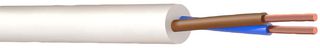 PELB0486 - 2 Core 3092Y Flexible Cable, White, 0.75mm, 100m