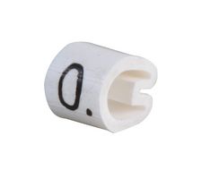6241900 - Z Type Cable Marker, 0, Straight Cut, White, 7.9-12.7mm, Box of 250