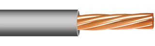 6491B4GR100 - 6491B Single Core Conduit Cable, Grey, 4mm, 100m