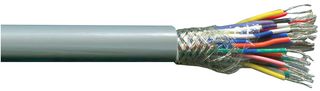MP002303 - 7-2-36C 36-Core Screened Cable, 0.2mm, Grey, 25m