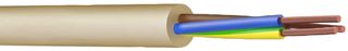 PELB0726 - 2183Y 3 Core Mains Cable, 0.5mm, 3A, Gold, 5m