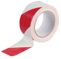 PELB1057 - Hazard Floor Marking Tape, 50mm x 33m, Red/White