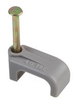 PP2844 - Twin & Earth Cable Clips, 10mm, Grey, Pack of 100