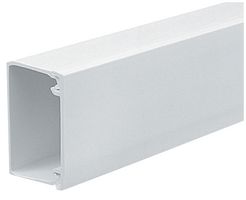 MMT4WH - Mini Trunking, 25mm x 38mm x 3m (HxWxL), White PVCu