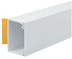MMT4SFWH - Self Adhesive Mini Trunking, 25m x 38mm x 3m (HxWxL), White PVCu