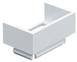 TA2WH - PVCu Mini Trunking Surface Box Adaptor, 25x16mm