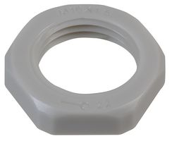 PPB0005 - Nylon Lock Nut, M16, Grey, Pack of 10