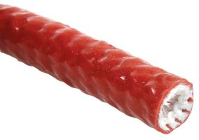 FIRESLEEVE 10MM 15M - Fireproof Sleeving, 10mm, 15m, Red