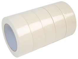 PP01023 - Paper Masking Tape, 38mm x 50m, Cream, Pack of 5