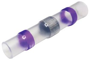 TGR-HSS-P5 - 2:1 Heat Shrink Solder Sleeves, 6-10mm, Purple, Pack of 50