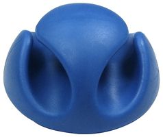 CDT-22B - Cable Tidy, Double Channel, Blue, Pack of 20