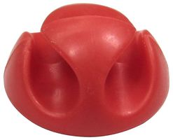 CDT-22R - Cable Tidy, Double Channel, Red, Pack of 20