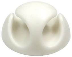CDT-22W - Cable Tidy, Double Channel, White, Pack of 20