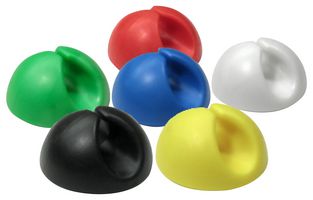 CDT-12MX - Cable Tidy, Single Channel, Mixed Colours, Pack of 12