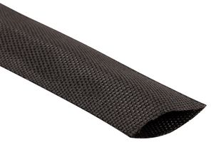 PP01919 - 2:1 Heat Shrink Braided Sleeving, 25mm, 50m, Black