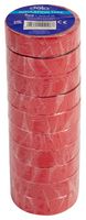 IM50710RD - PVC Electrical Insulation Tape, 20m x 19mm, Red, Pack of 10