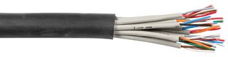 268-482-012 - Digitour AES/DBU & DMX Audio Cable, 24 Core, 0.22mm, 1m, Black
