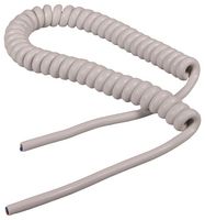 6001614A - Coiled Extensible Cable, 3 Core, 1.5mm2, 16A, 2.5m, White