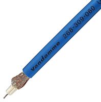 268309060 - Standard 75Ohm Plasma Grade Coaxial Cable, 100m, Blue
