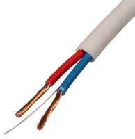 PP4652 - Speaker Cable, 2 Core, 1.5mm, LSZH, White, 100m