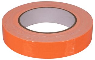 AGTF25X25ORG - Fluorescent Gaffer Tape, 25mm x 25m, Orange