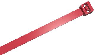 HFC370H RED - Cable Ties, 370mm x 7.6mm, Red, Pack of 100