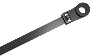 MT200B - Screw Mount Cable Ties, 200x4.8mm, Black, Pack of 100