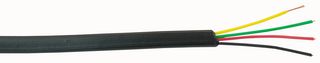 PP01497 - FCC-68 4-Core Telephone & Data Cable Black 100m Reel