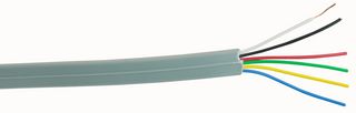 PP01500 - FCC-68 6-Core Telephone & Data Cable Grey 100m Reel