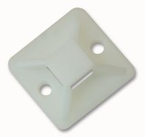 PPW00034 - Cable Tie Base, Natural, 28x28mm, Pack of 10