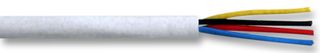 4CORE ALARM LSF 100M - 4-Core LSF Sheathed Security Alarm Cable White100m Reel