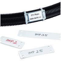 IT1 NAT. - Cable Labels / Identification Tags 100 Pack