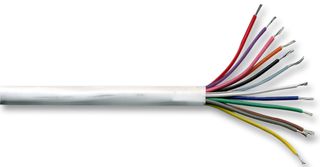 12C ALARM WHITE 100M - Security Alarm Cable 12 Core White 100m