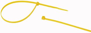 PP01639 - Cable Ties, 300mm x 4.6mm, Yellow, Pack of 100